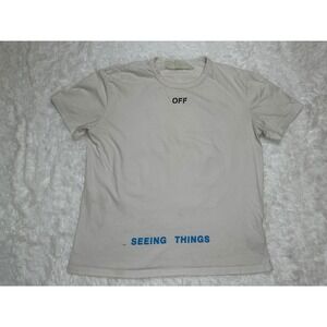 Off-White Virgil Abloh Marilyn Monroe‎ White T-Shirt Mens Size S